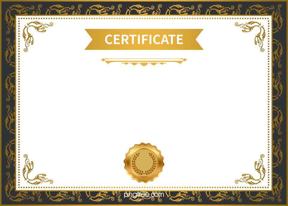 Certificate Background Design Free Download